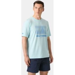 Helly Hansen Men's HP Race Sailing T-Shirt Blue 2XL - Barely Blue - Male