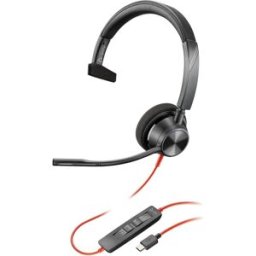Poly Blackwire 3310 Microsoft Teams Wired USB Headset