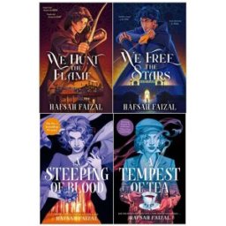 First Ink Hafsah Faizal Sands of Arawiya & Blood and Tea Series 4 Books Collection Set (We Hunt the Flame, We Free the Stars, A Tempest of Tea, A Steeping of Bl