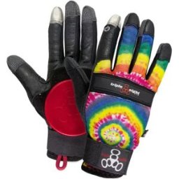 Triple Eight Tie Dye Downhill Longboard Gloves - Size: Large