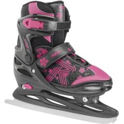 Roces Jokey 3.0 Girls Ice Skates (Black) - Black;Pink - Size: 12C-1 EU