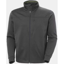 Helly Hansen Men’s Crew Fleece Jacket Grey S - Ebony Grey - Male