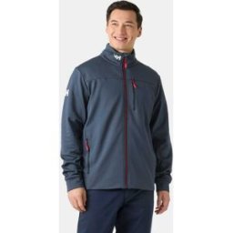 Helly Hansen Men’s Crew Fleece Jacket Navy 2XL - Navy Blue - Male