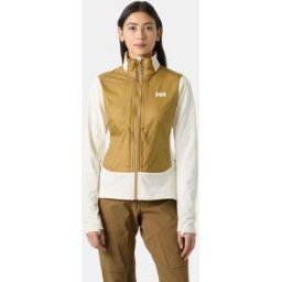 Helly Hansen Women's Versalite Hybrid Fleece Jacket Beige L - Snow Beige - Female
