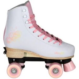 Playlife Classic Pink Kids Roller Skates (Pale Rose) - Pink;White - Size: 12C-2 EU