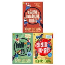 Puffin ltd The Ministry of Unladylike Activity Series 3 Books Collection Set by Robin Stevens (The Ministry of Unladylike Activity, The Body in the Blitz and A S