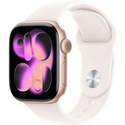 Apple Watch Series 11 GPS 42mm – Rose Gold Aluminium Case with Light Blush Sport Band S/M, Used - Very Good