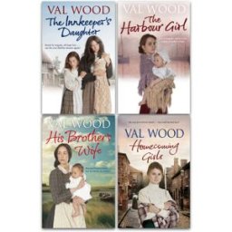 Corgi Val Wood Collection 4 Books Set (Homecoming Girls, His Brother's Wife, The Harbour Girl, The Innkeeper's Daughter)