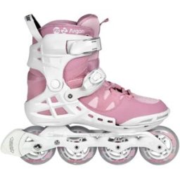 Powerslide Phuzion Argon 80 Womens Inline Skates (Rose) - Pink;White - Size: 6 EU