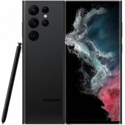 Gadcet Chadwell Heath Samsung Galaxy S22 Ultra 5G 256GB Black SIM-Free Unlocked Mobile Phone, Used - Good