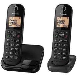 Panasonic Digital Cordless Phone, Black KX-TGC41, New