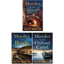 Joffe Books Faith Martin DI Hillary Greene Series 3 Books Collection Set (Murder on the Oxford Canal, Murder at the University, Murder of the Bride)