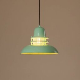Pendant Light Lorenz ROYALTECH, dimmable, Green, Living / Dining Room, metal, Vintage, Ceiling Light
