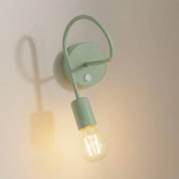 Wall Light Oxford HELAM, dimmable, Green, Living / Dining Room, metal, Young Lifestyle, Wall Light