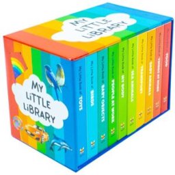 Fox Eye Publishing My Little Library 10 Books Set Collection (Toys, Food, Things at Home, My Body and More)