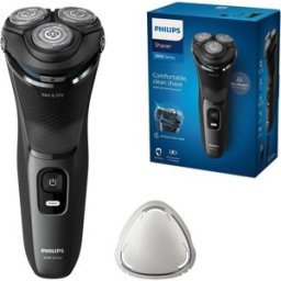Philips 3000 Series Wet & Dry Electric Shaver for Men, SkinProtect Technology, Pop-Up Trimmer, Cordless (Model S3145/00), New