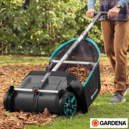 Gardena Leaf and Grass Collector with 90L Bag - Height Adjustable|Foldable Hand