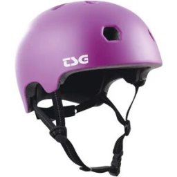 TSG Meta Satin Skate Helmet (Purple) - Purple - Size: Small