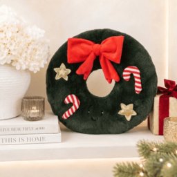 Dark Green Wreath Soft Plush Toy