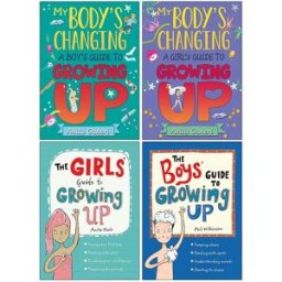 Franklin Watts My Body's Changing & Guide to Growing Up 4 Books Collection Set – Educational Health Collection for Boys & Girls