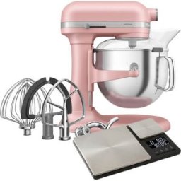 KitchenAid Artisan Dried Rose 6.6L Bowl Lift Food Mixer With FREE Gift