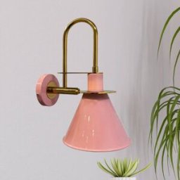 Wall Light Ramsay ROYALTECH, dimmable, Violet / pink / rose, Living / Dining Room, metal, Wall Light