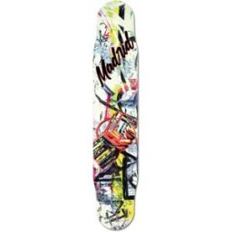 Longboard Deck Madrid Fiberglass (Walkman - 2) - Red;Yellow