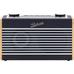Roberts Rambler Uno Portable DAB+/FM Retro Bluetooth Radio – Navy Blue, New