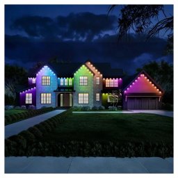 Luminus Smart Wi-Fi Eave Lights 45m White RGBIC Outdoor Alexa Google App Control