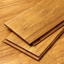 Mocha Bamboo Wood Flooring Wide Click Lock Sample