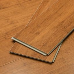 Aged Amber Medium Brown Hardwood Floor, GeoWood by CALI, Sample