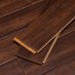 Hand Scraped Bamboo Flooring in Bordeaux by CALI, Sample