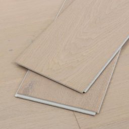 Water Resistant Hardwood Flooring, Wide Click, Taupe, Sample