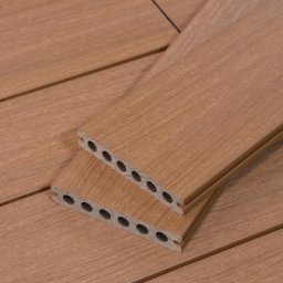 Copper-Colored Sedona TruOrganics Wide Composite Decking 12Ft Sample
