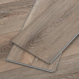 Embossed Wood Grain Vinyl Flooring Sample