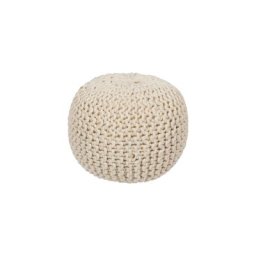 Ronan Pouf Cream