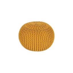 Nolan Pouf Yellow