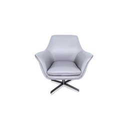 Bruce Swivel Armchair Gray