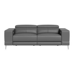 Bergamo Power Motion Sofa Dark Gray
