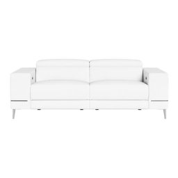 Bergamo Power Motion Sofa White