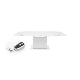 Florinda Motorized Dining Table XL White