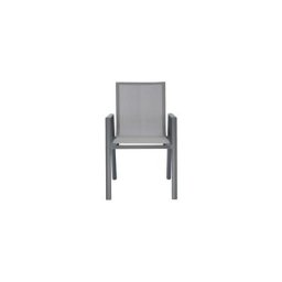 Malta Outdoor Dining Chair Gray