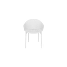 Mykonos Outdoor Dining Chair Set of 2 White