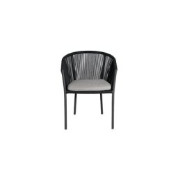 Pahani Outdoor Dining Chair Dark Gray
