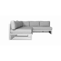 Santorini Outdoor Sectional Sofa Gray