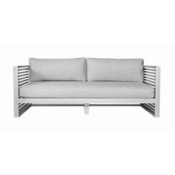 Santorini Outdoor 3-Seater Sofa Gray