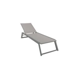 Isa Outdoor Lounger Gray