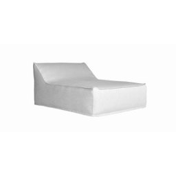 Capri Outdoor Double Lounger Gray
