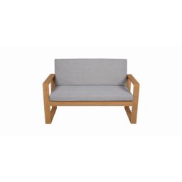 Bocay Outdoor 2 Seater Sofa Light Gray