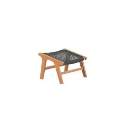 Tahiti Outdoor Ottoman Dark Gray